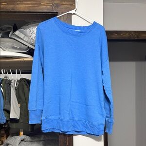 Blue Crewneck Sweatshirt